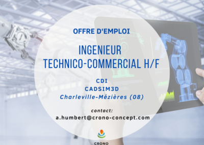 Recrutement Ingénieur technico-commercial H/F